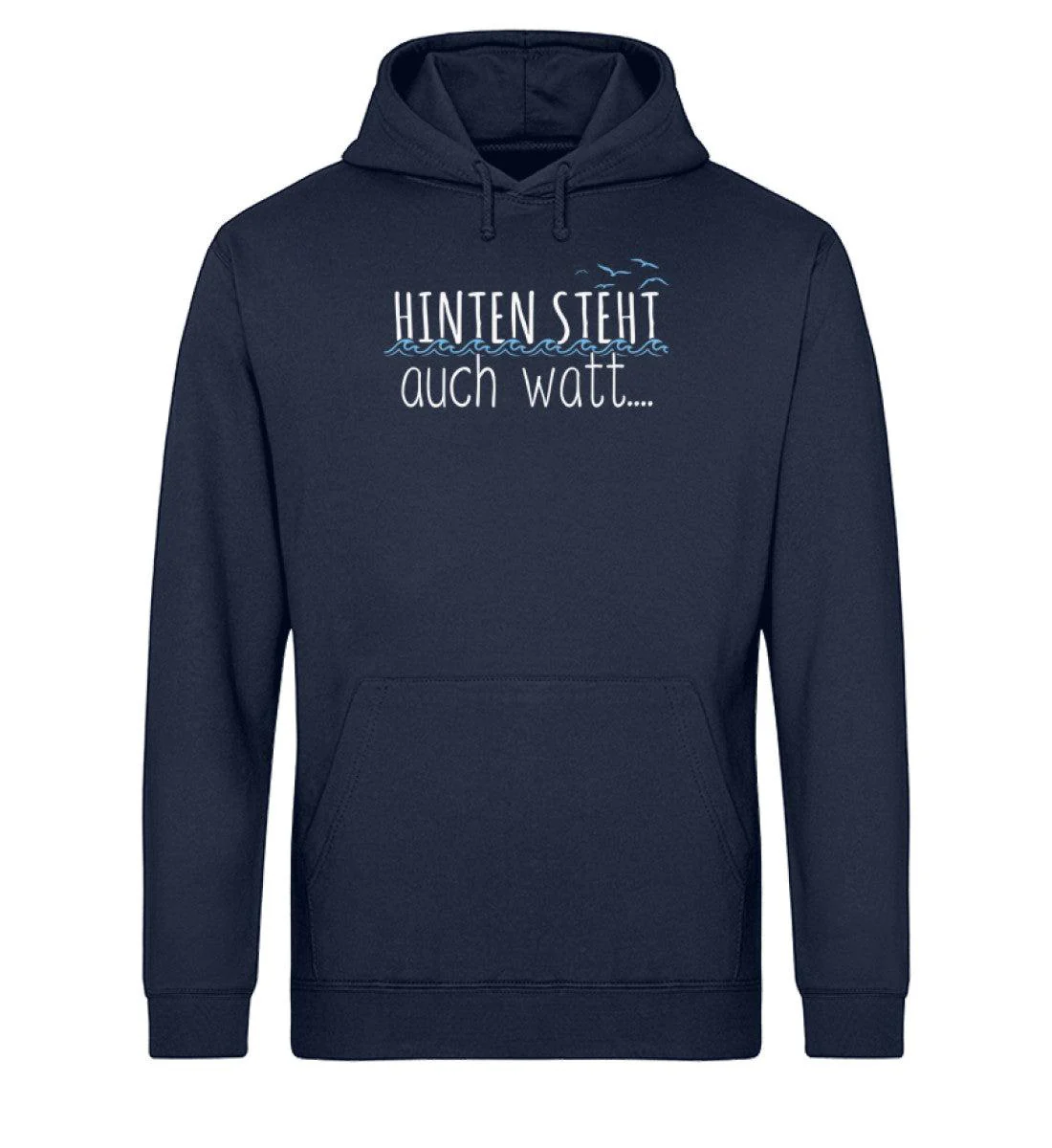 Hinten auch watt · Unisex Bio Hoodie - Image 5