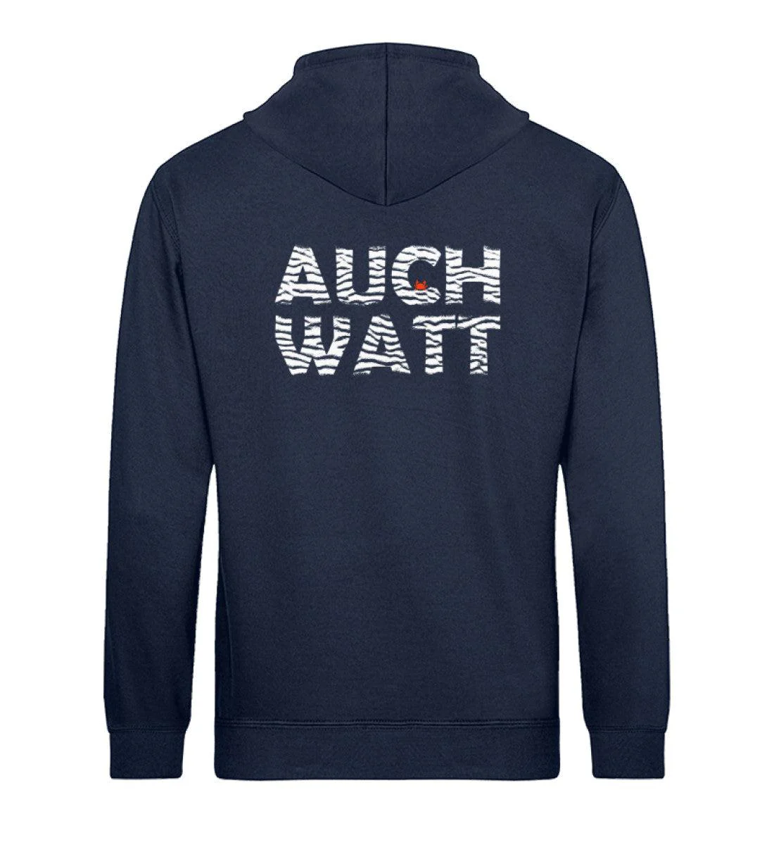 Hinten auch watt · Unisex Bio Hoodie - Image 6