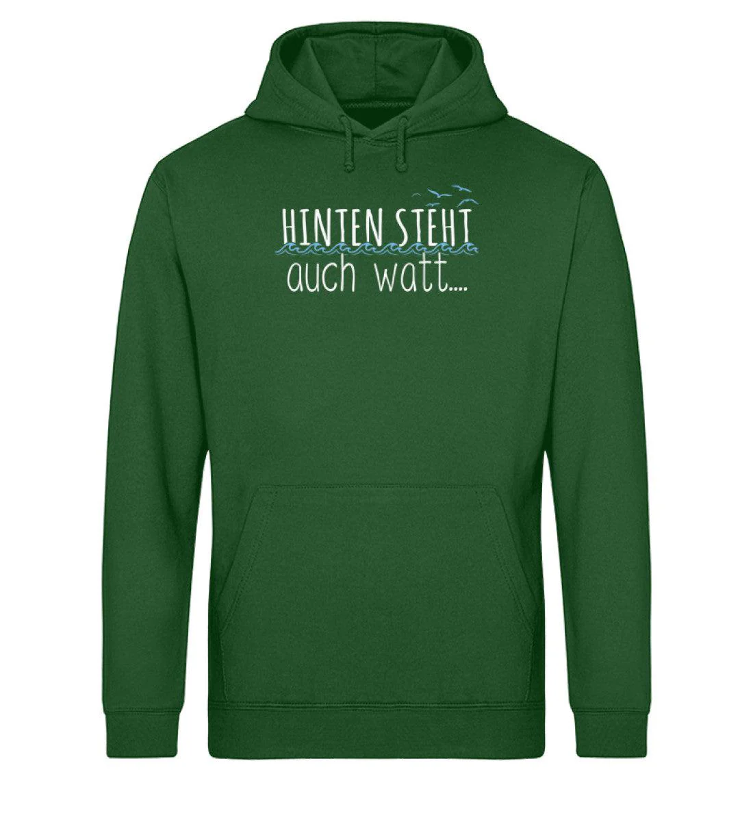Hinten auch watt · Unisex Bio Hoodie - Image 9
