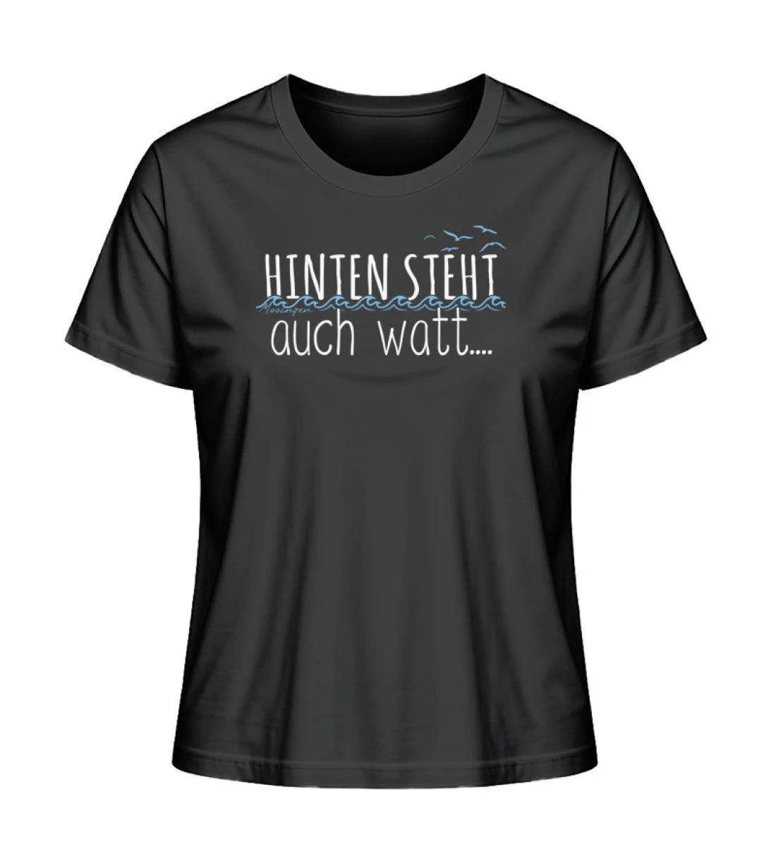 Hinten steht auch watt · Damen Premium Bio T-Shirt 2.0