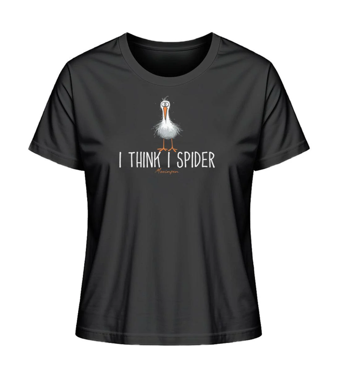 I think I spider · Damen Premium Bio T-Shirt 2.0
