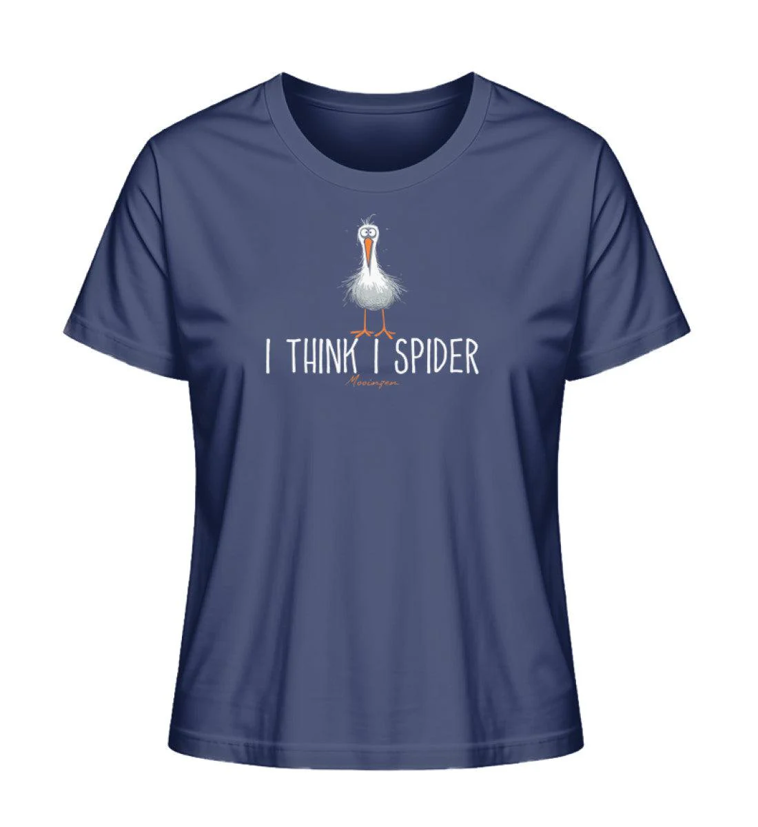 I think I spider · Damen Premium Bio T-Shirt 2.0 - Image 3