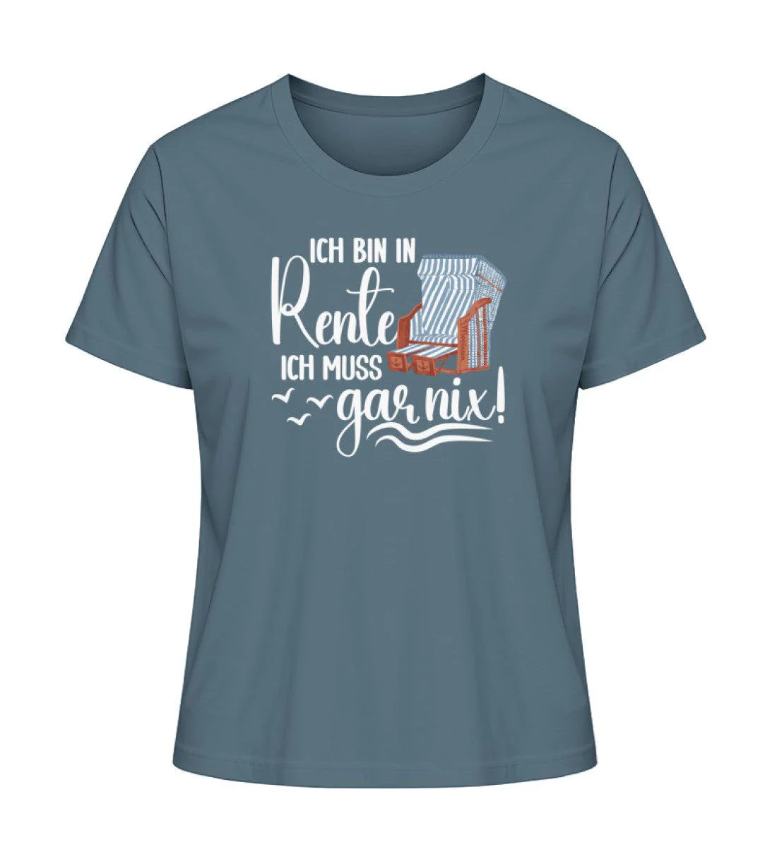 Ich bin in Rente  · Damen Premium Bio T-Shirt 2.0 - Image 4