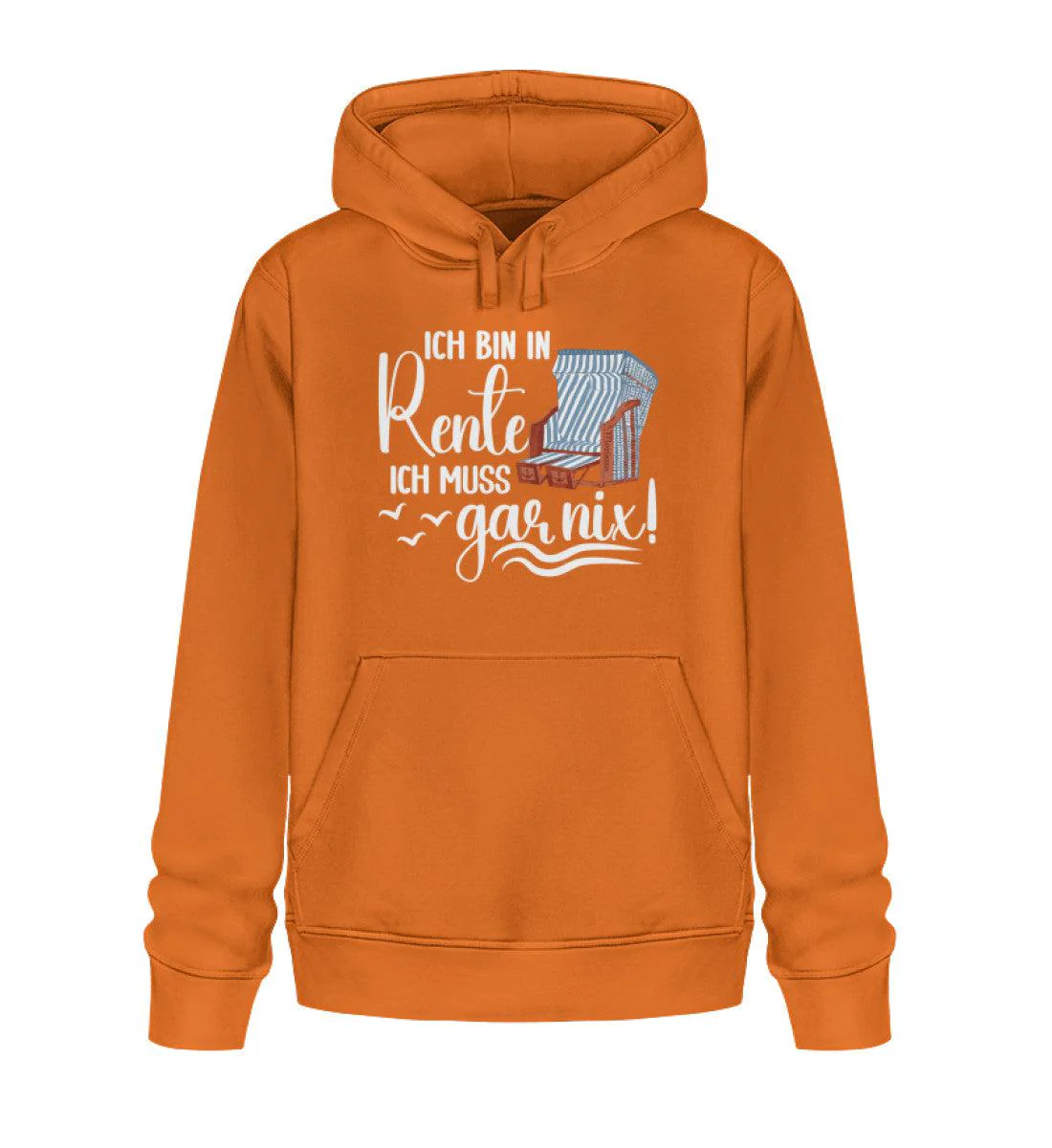 Ich bin in Rente · Unisex Bio Hoodie - Image 5