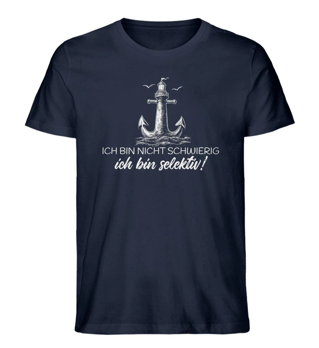 Ich bin nicht schwierig!  · Herren Premium Bio T-Shirt - Image 2
