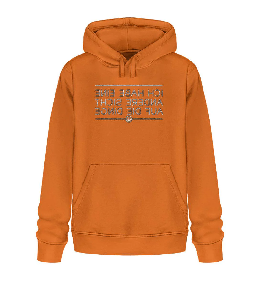Ich habe eine andere Sicht auf die Dinge · Unisex Bio Hoodie - Image 6