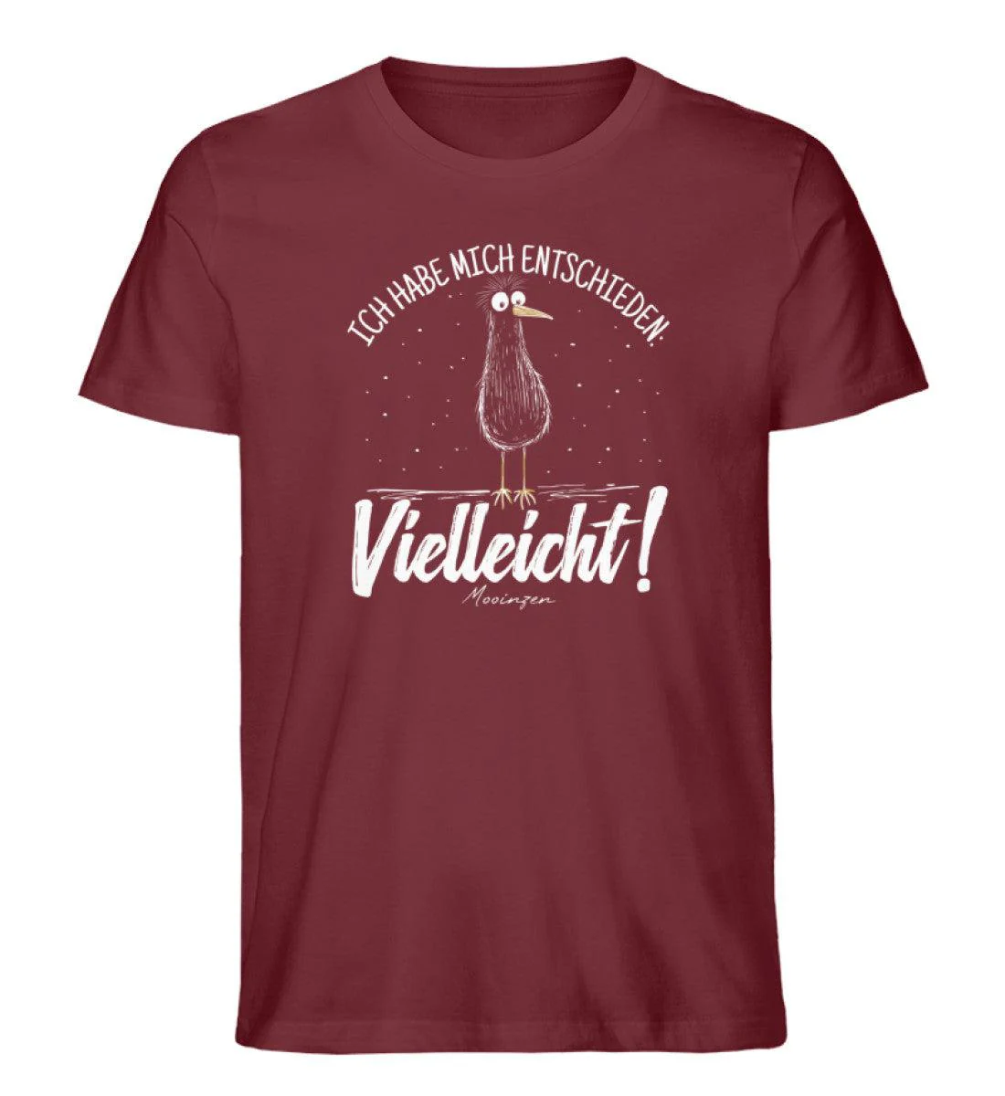 Ich habe mich entschieden vielleicht  · Herren Premium Bio T-Shirt - Image 3