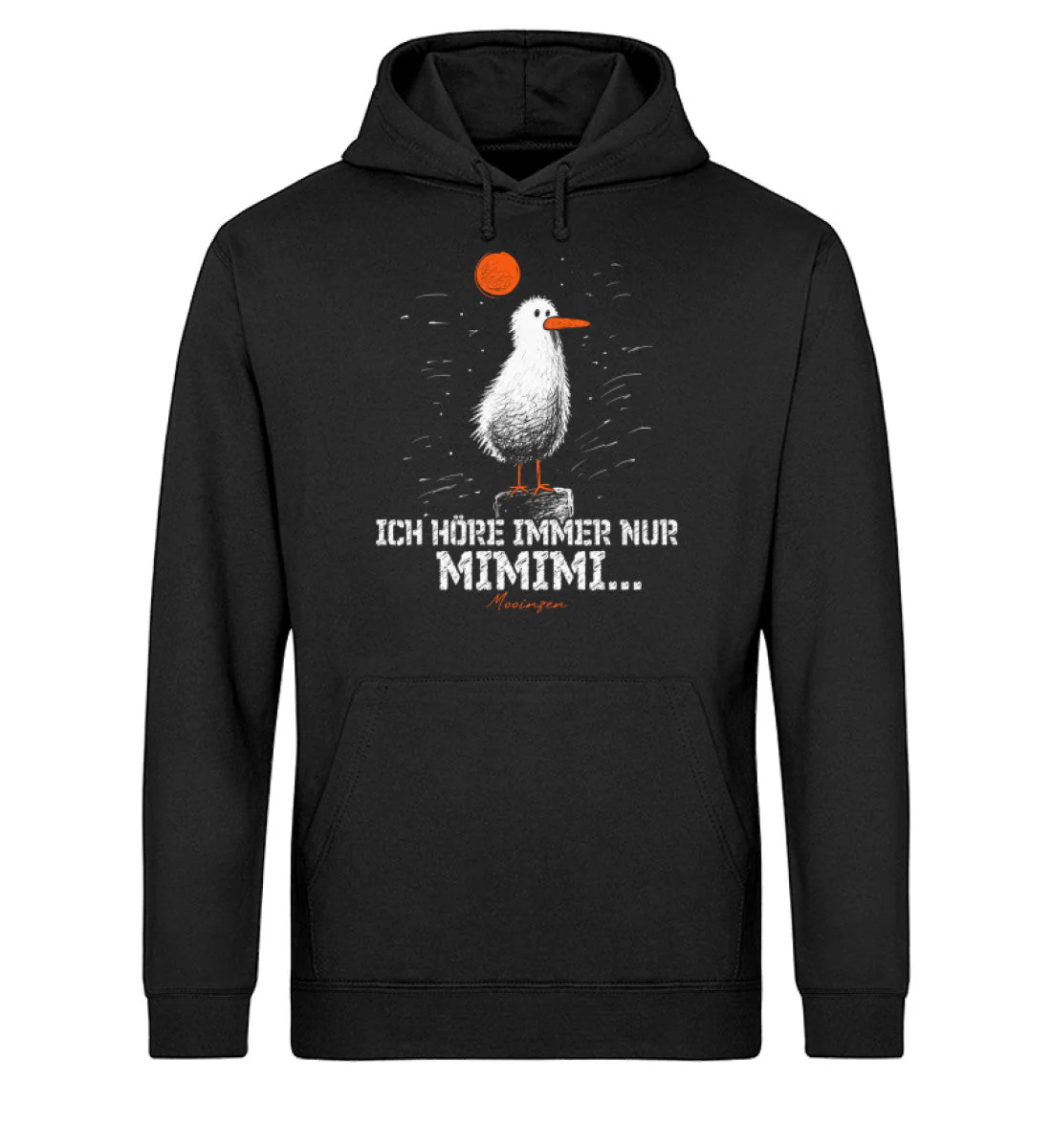 Ich höre immer nur Mimimi · Unisex Bio Hoodie