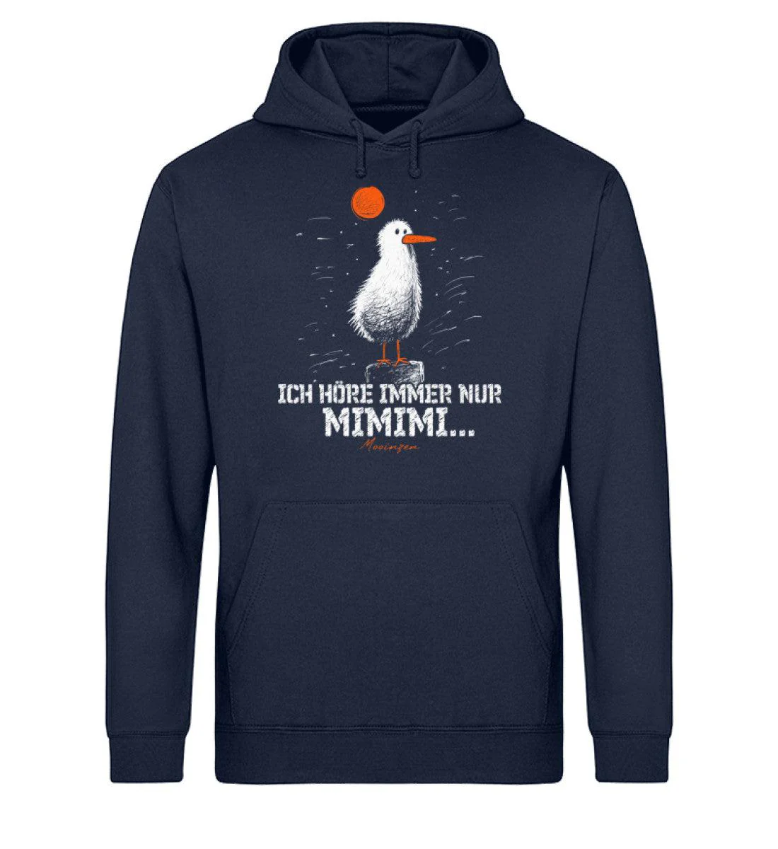 Ich höre immer nur Mimimi · Unisex Bio Hoodie - Image 2