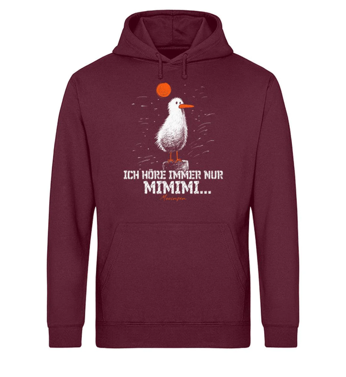 Ich höre immer nur Mimimi · Unisex Bio Hoodie - Image 3