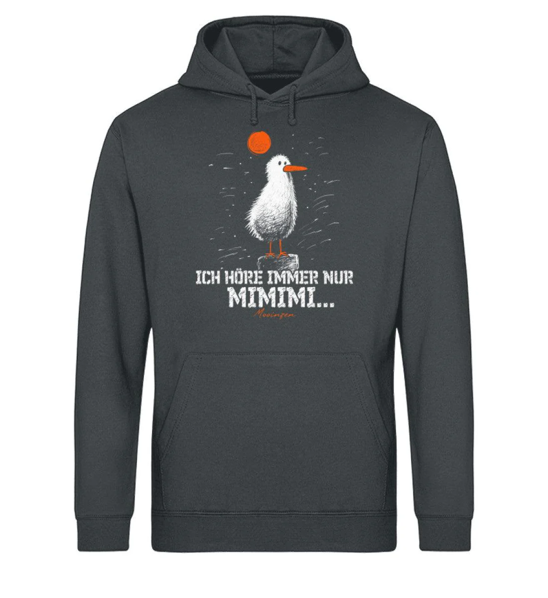 Ich höre immer nur Mimimi · Unisex Bio Hoodie - Image 4