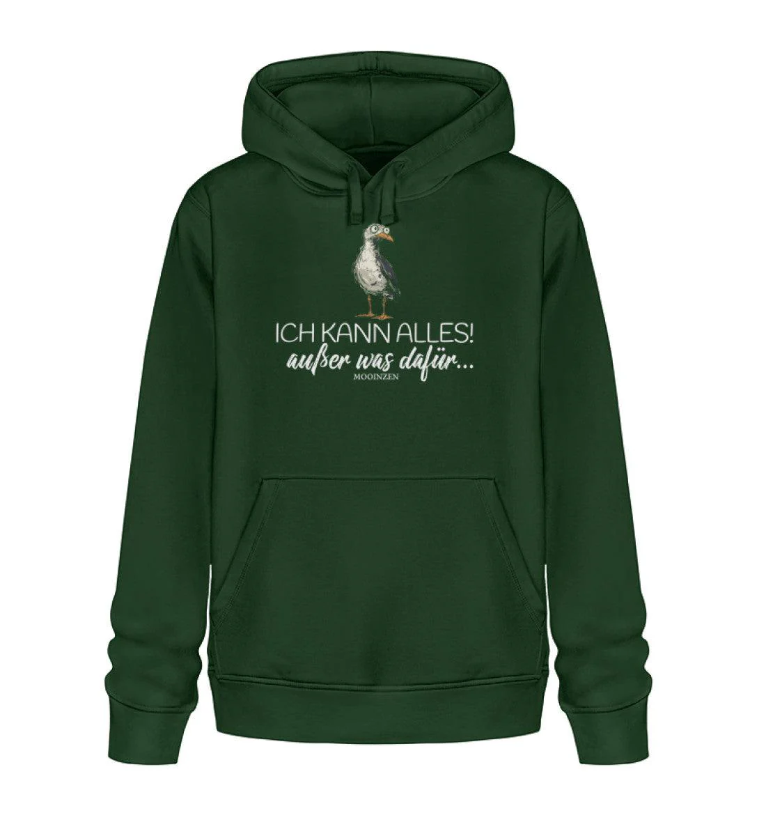 Ich kann alles! · Unisex Bio Hoodie - Image 4