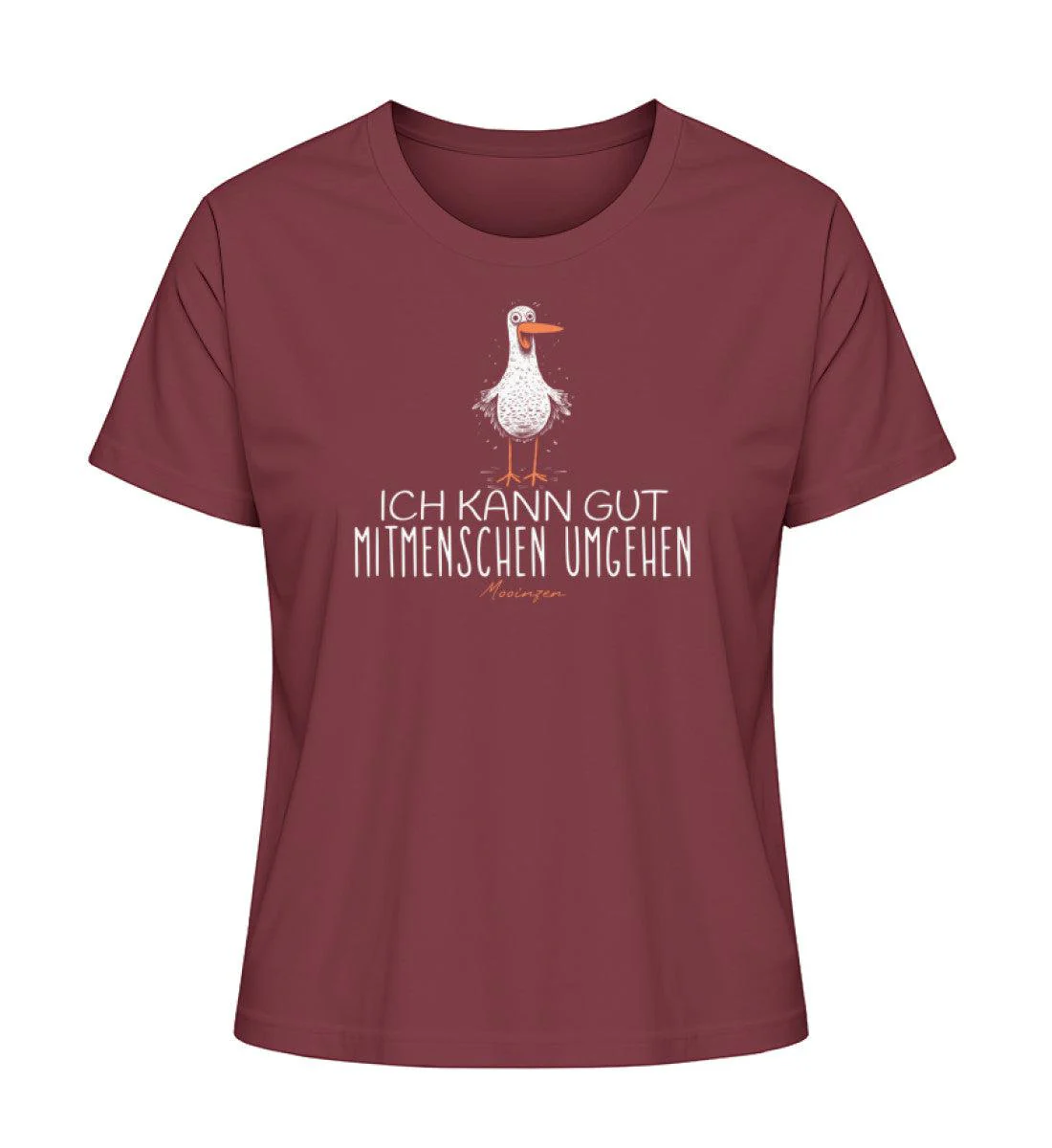 Ich kann gut Mitmenschen umgehen! · Damen Premium Bio T-Shirt 2.0 - Image 4