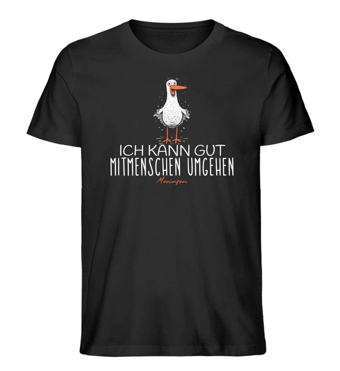 Ich kann gut Mitmenschen umgehen · Herren Premium Bio T-Shirt