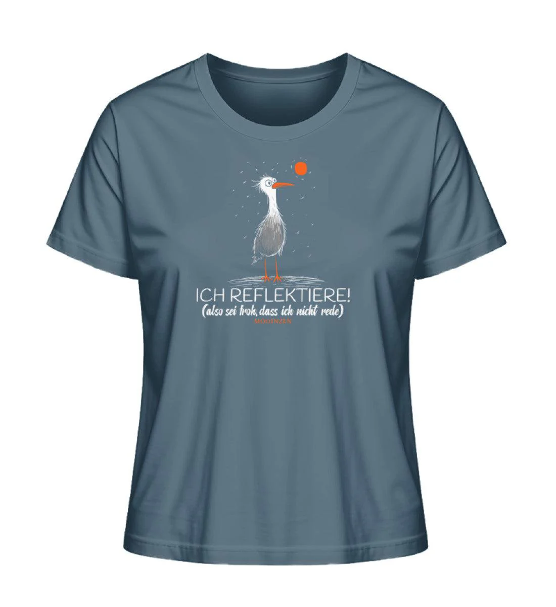Ich reflektiere.. sei froh, dass ich nicht rede! · Damen Premium Bio T-Shirt 2.0 - Image 4