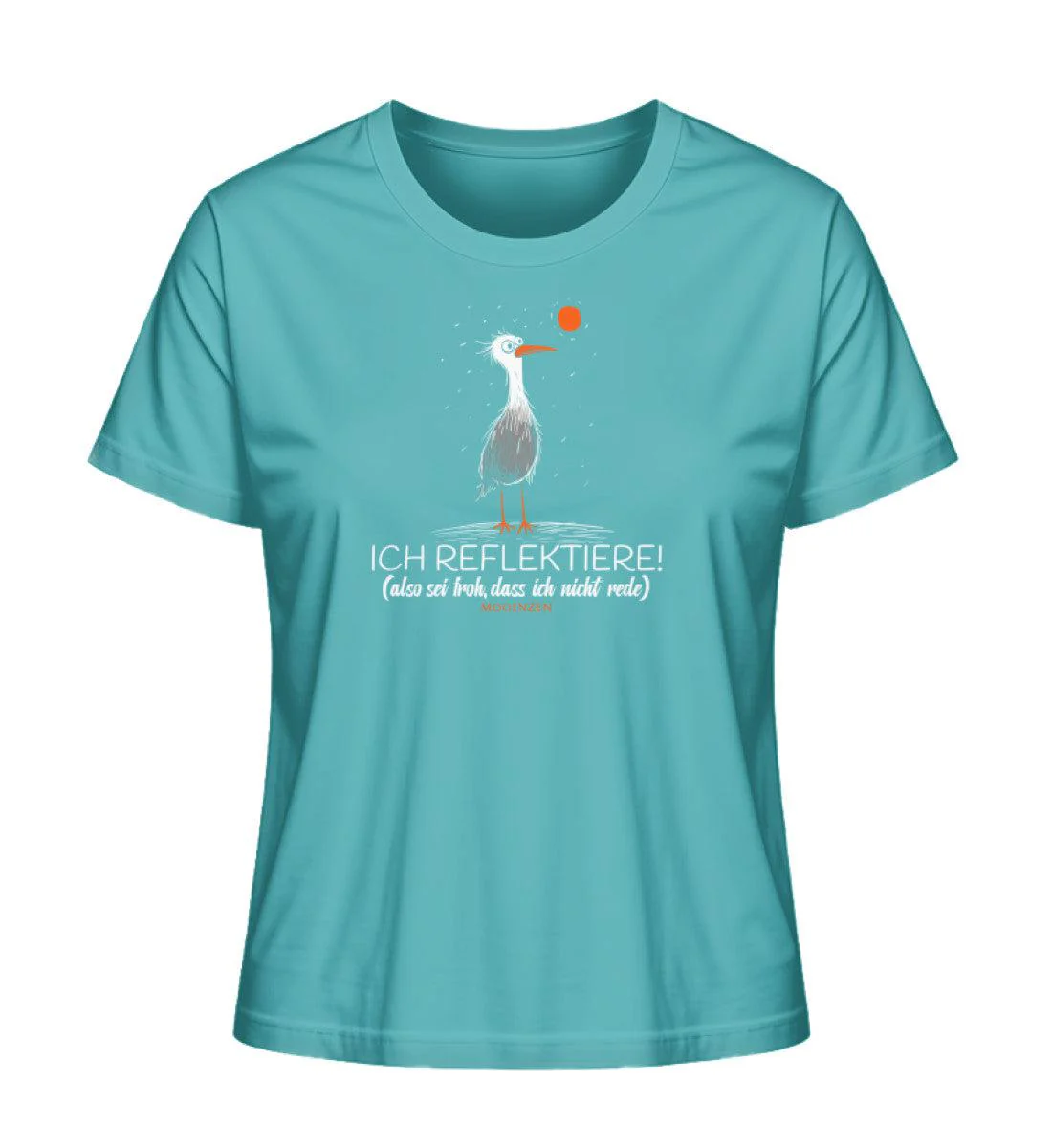 Ich reflektiere.. sei froh, dass ich nicht rede! · Damen Premium Bio T-Shirt 2.0 - Image 7