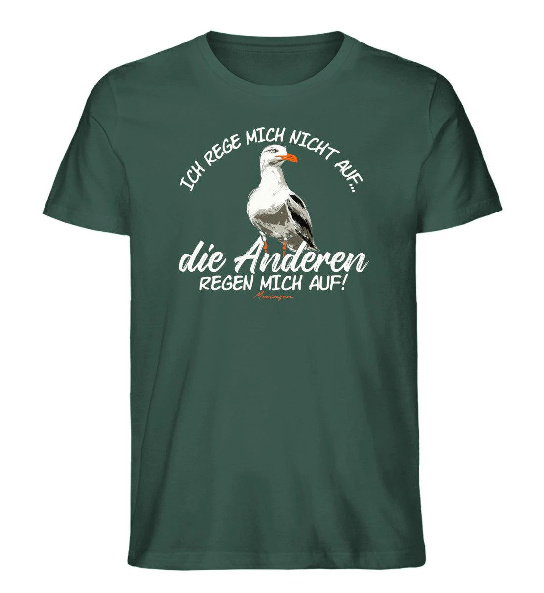 Ich rege mich nicht auf.. · Herren Premium Bio T-Shirt - Image 5