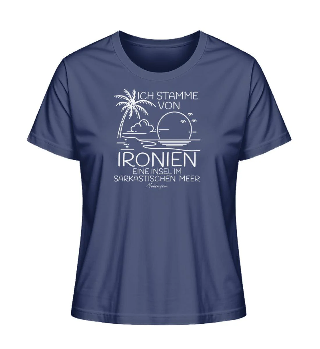Ich stamme von Ironien Sarkastischen Meer · Damen Premium Bio T-Shirt 2.0 - Image 3