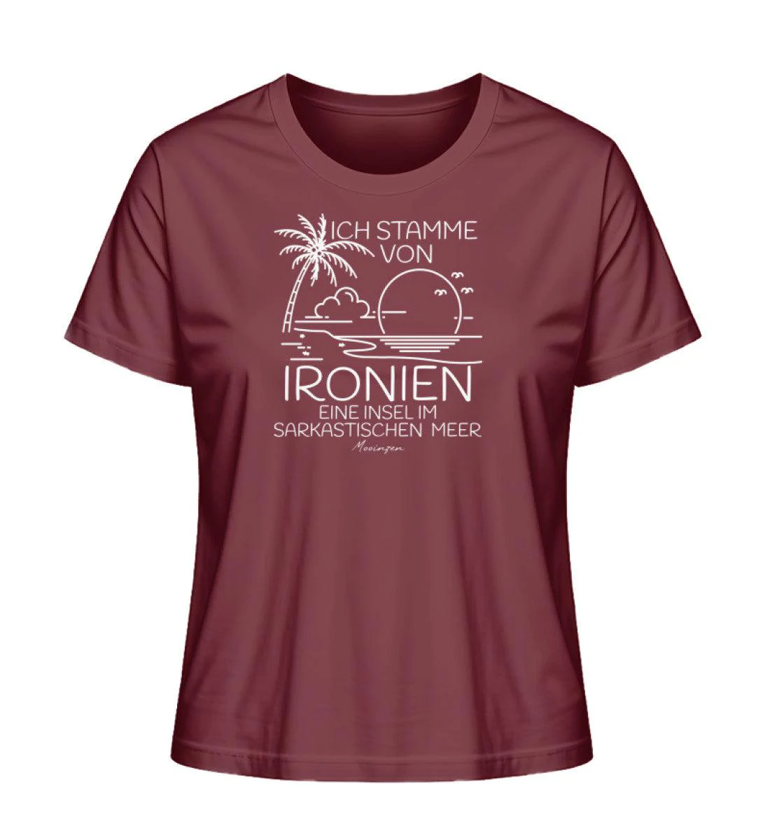 Ich stamme von Ironien Sarkastischen Meer · Damen Premium Bio T-Shirt 2.0 - Image 5