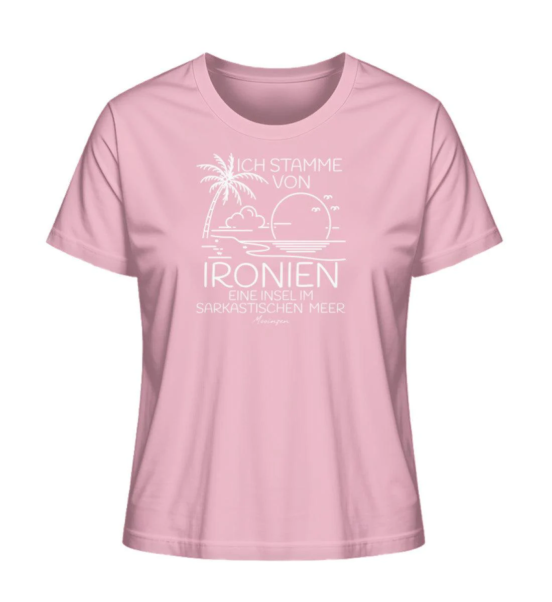 Ich stamme von Ironien Sarkastischen Meer · Damen Premium Bio T-Shirt 2.0 - Image 6