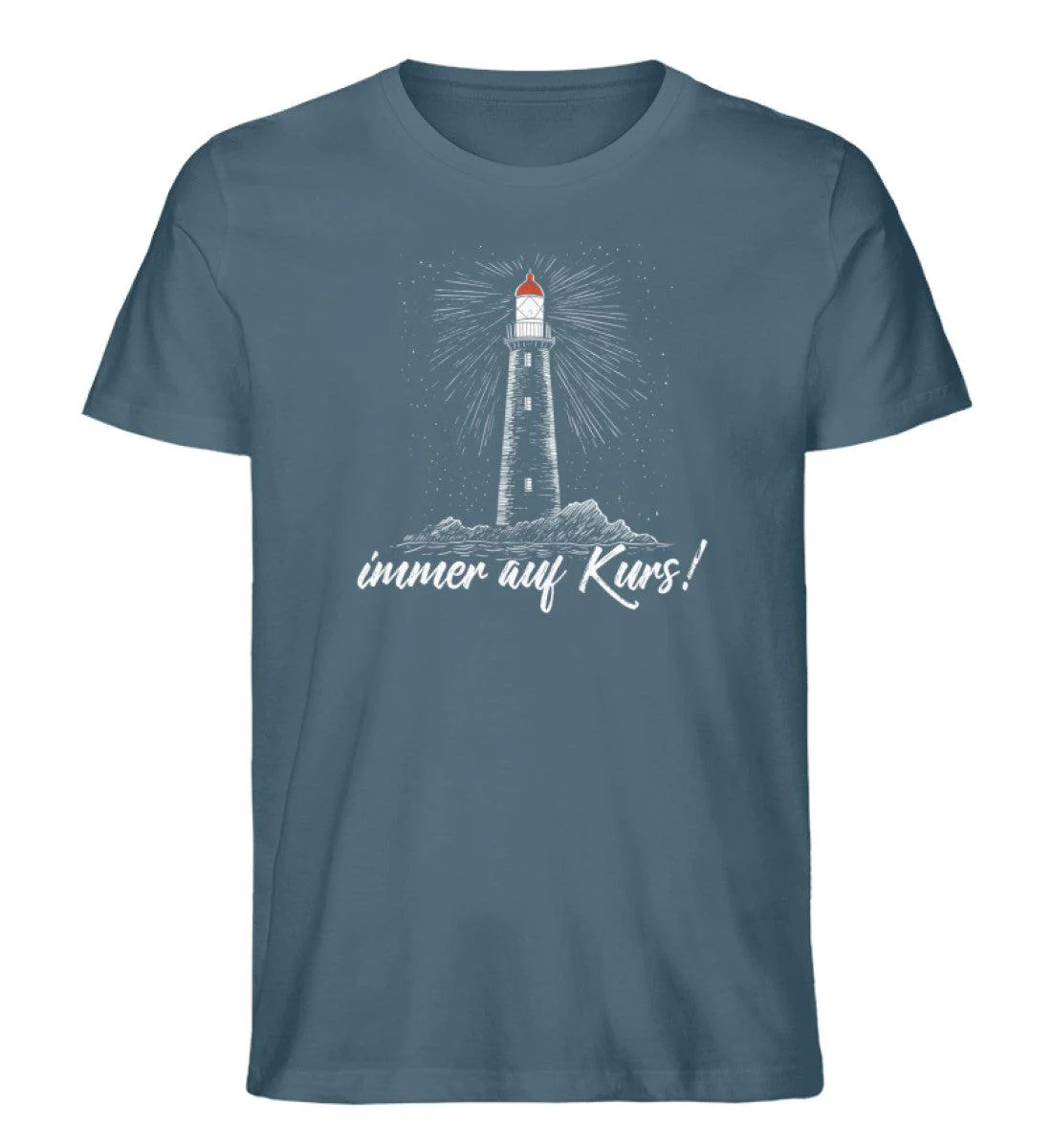 Immer auf Kurs · Herren Premium Bio T-Shirt - Image 3