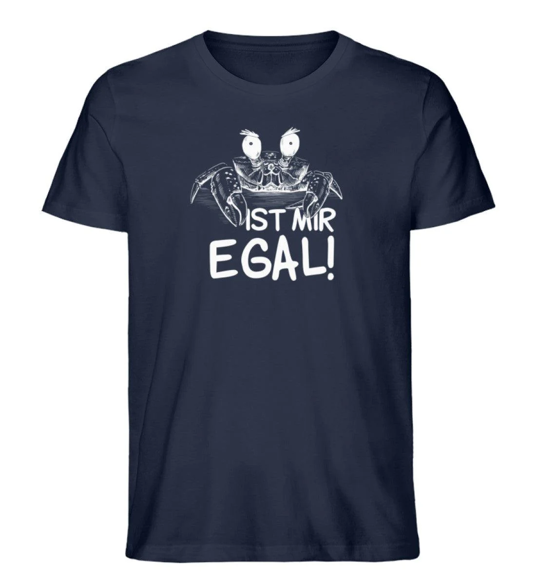 Ist mir egal Krabbe · Herren Premium Bio T-Shirt - Image 3