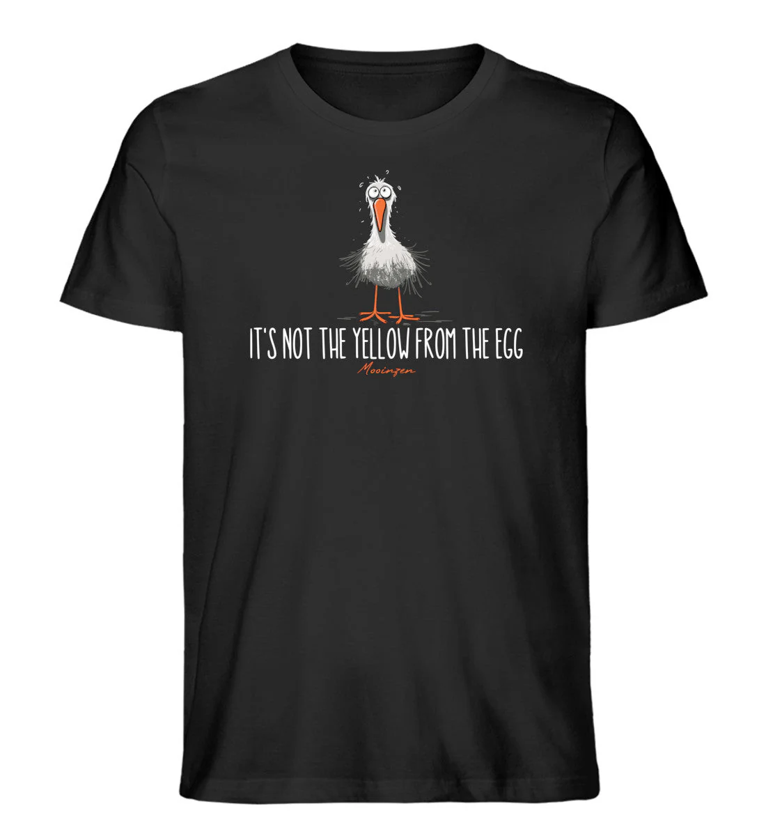 It's not the yellow form the egg · Herren Premium Bio T-Shirt