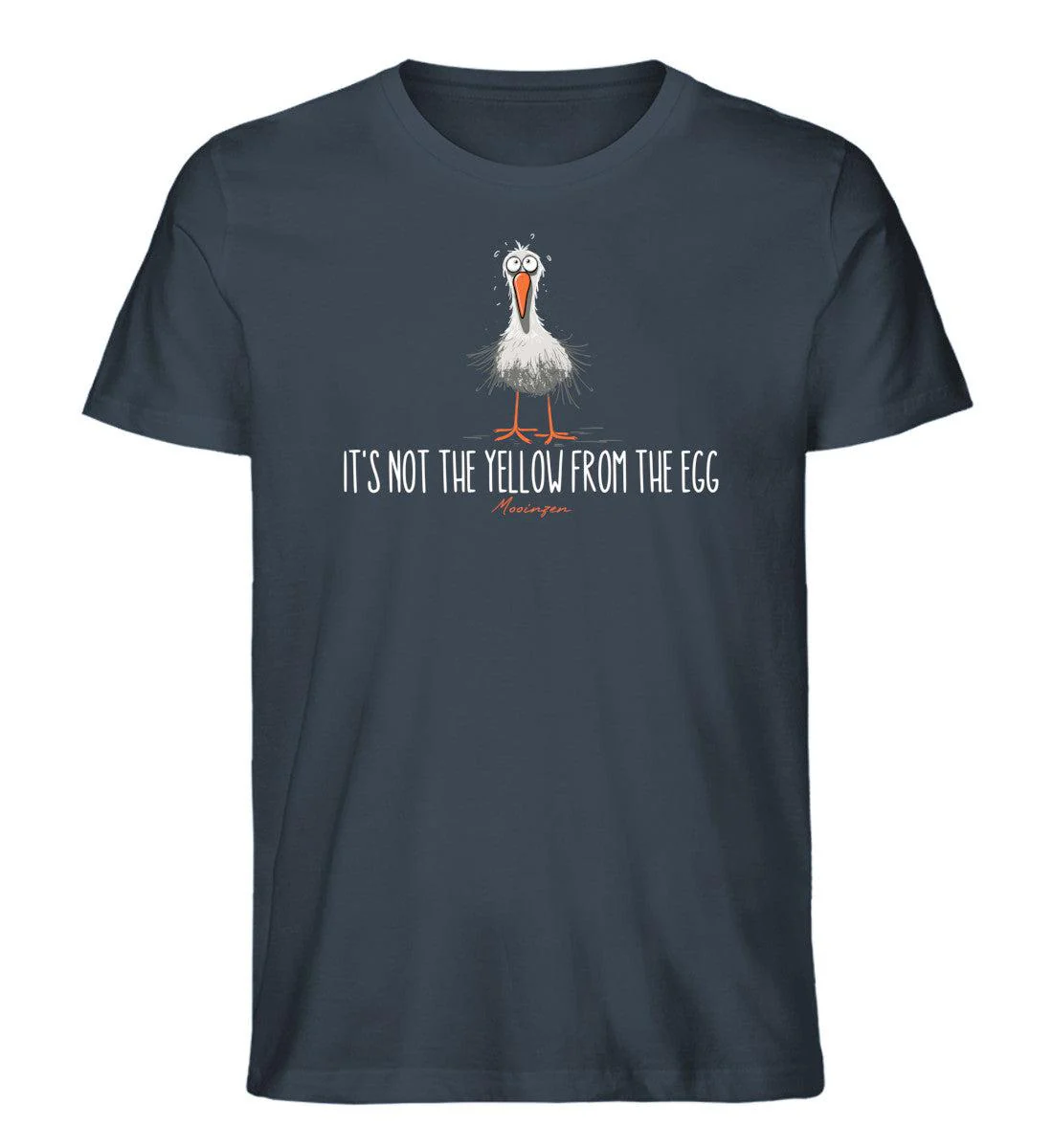 It's not the yellow form the egg · Herren Premium Bio T-Shirt - Image 6