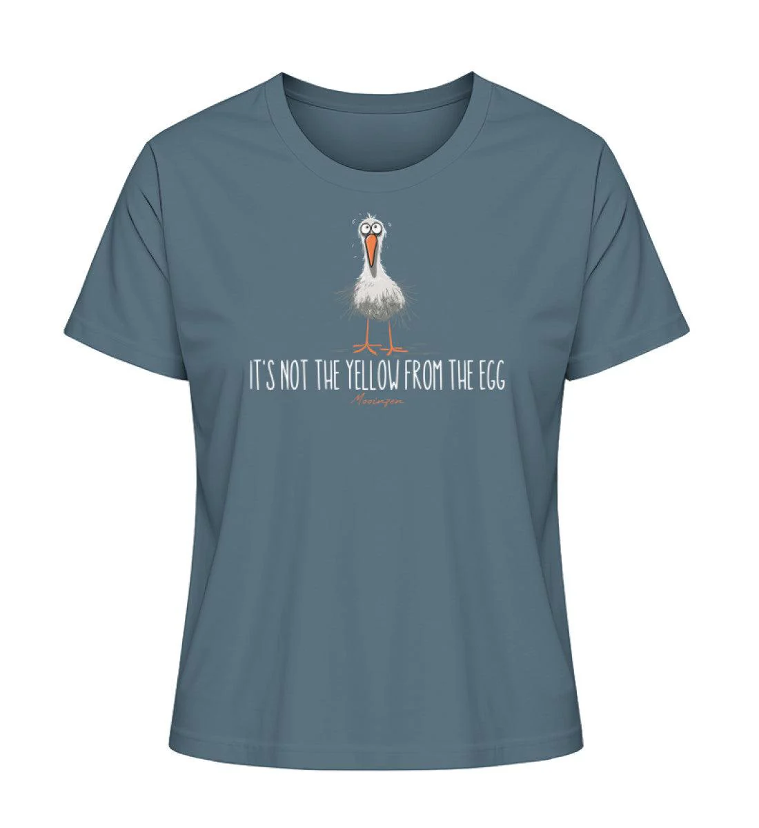 Its not the Yellow from the Egg!  · Damen Premium Bio T-Shirt 2.0 - Image 4