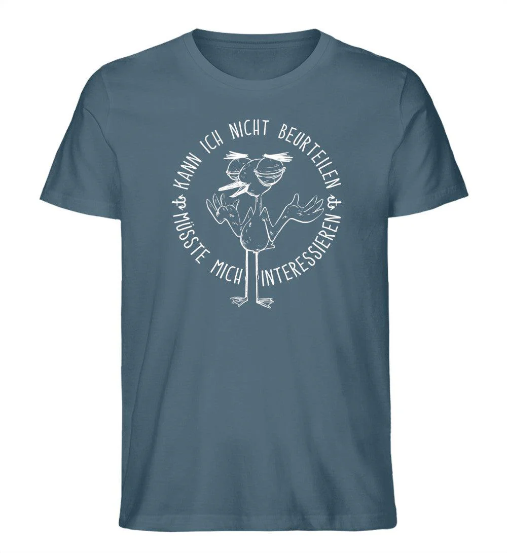 Kann ich nicht beurteilen..  · Herren Premium Bio T-Shirt - Image 3