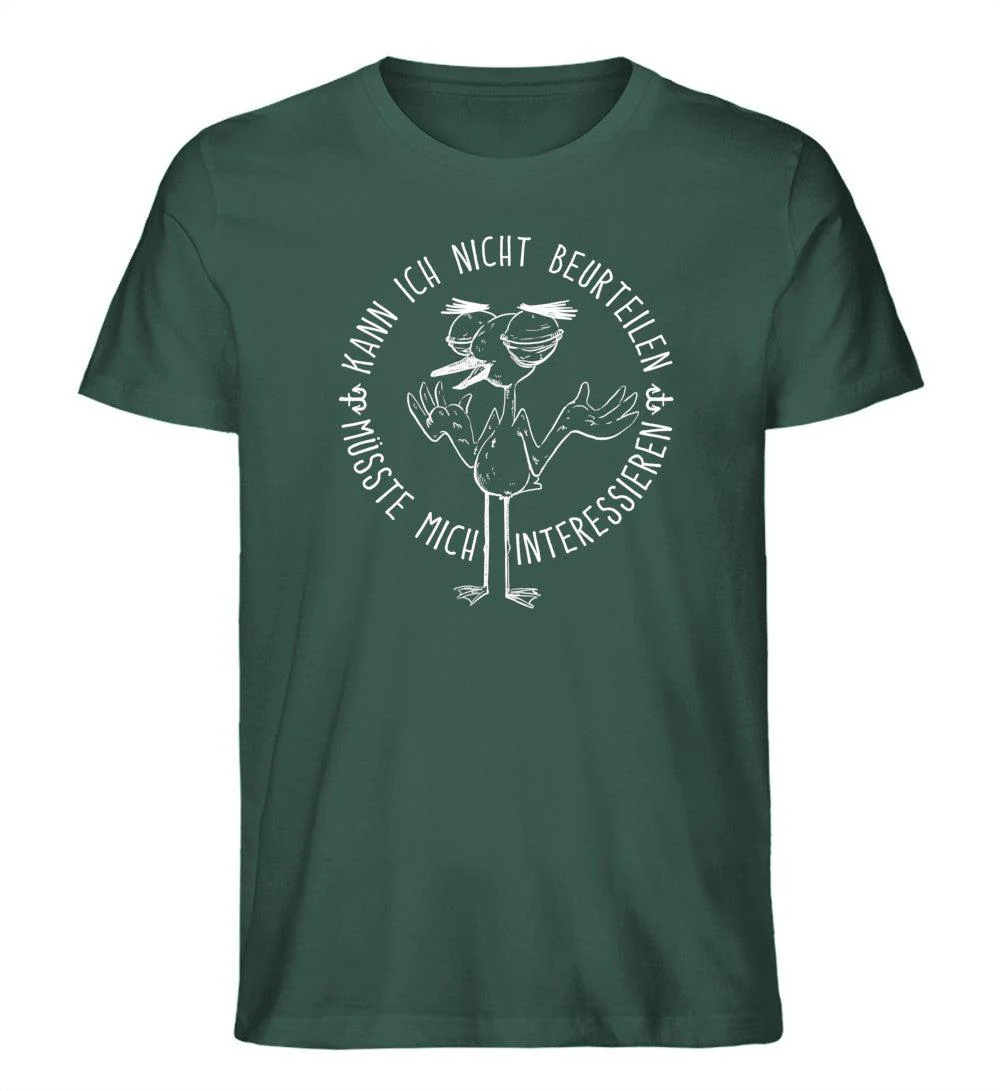 Kann ich nicht beurteilen..  · Herren Premium Bio T-Shirt - Image 5