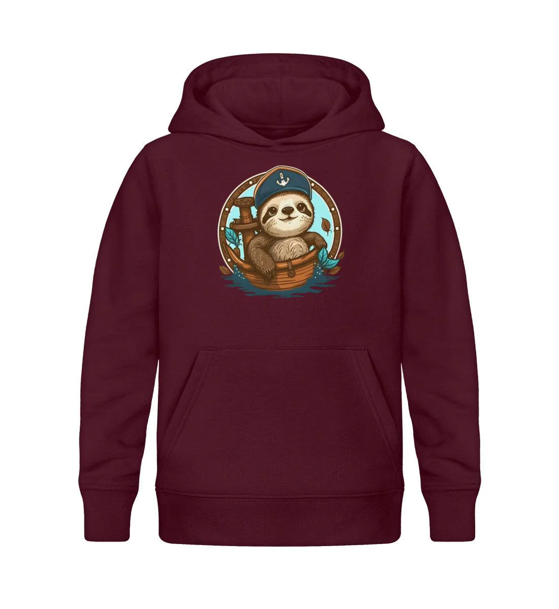 Kapitän Faultier · Kinder Premium Bio Hoodie - Image 4