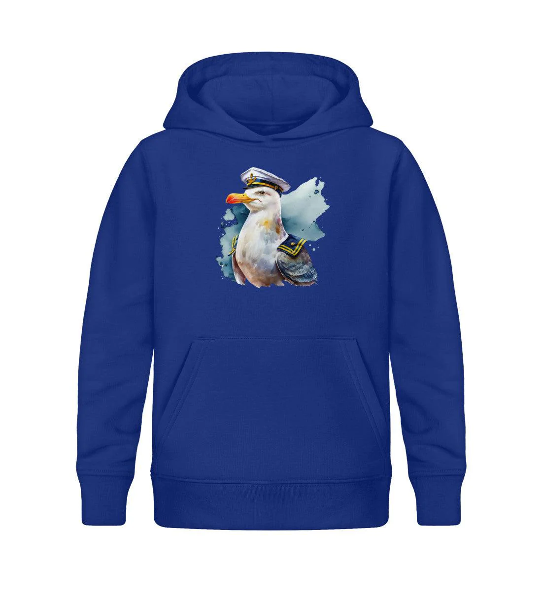 Kapitän Möwe · Kinder Premium Bio Hoodie - Image 3