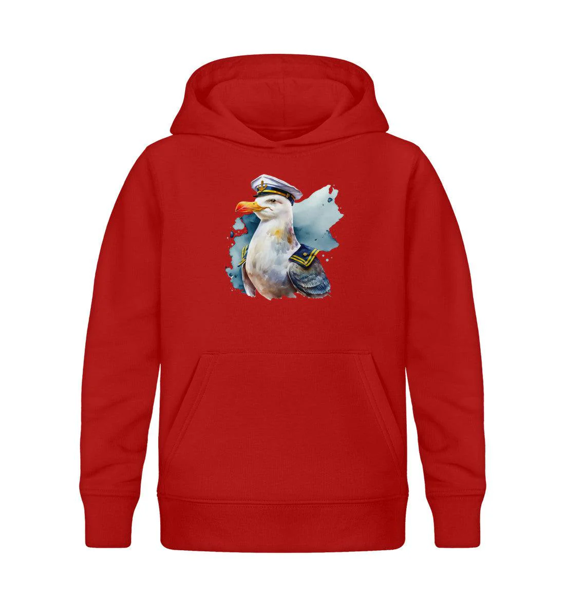 Kapitän Möwe · Kinder Premium Bio Hoodie - Image 6