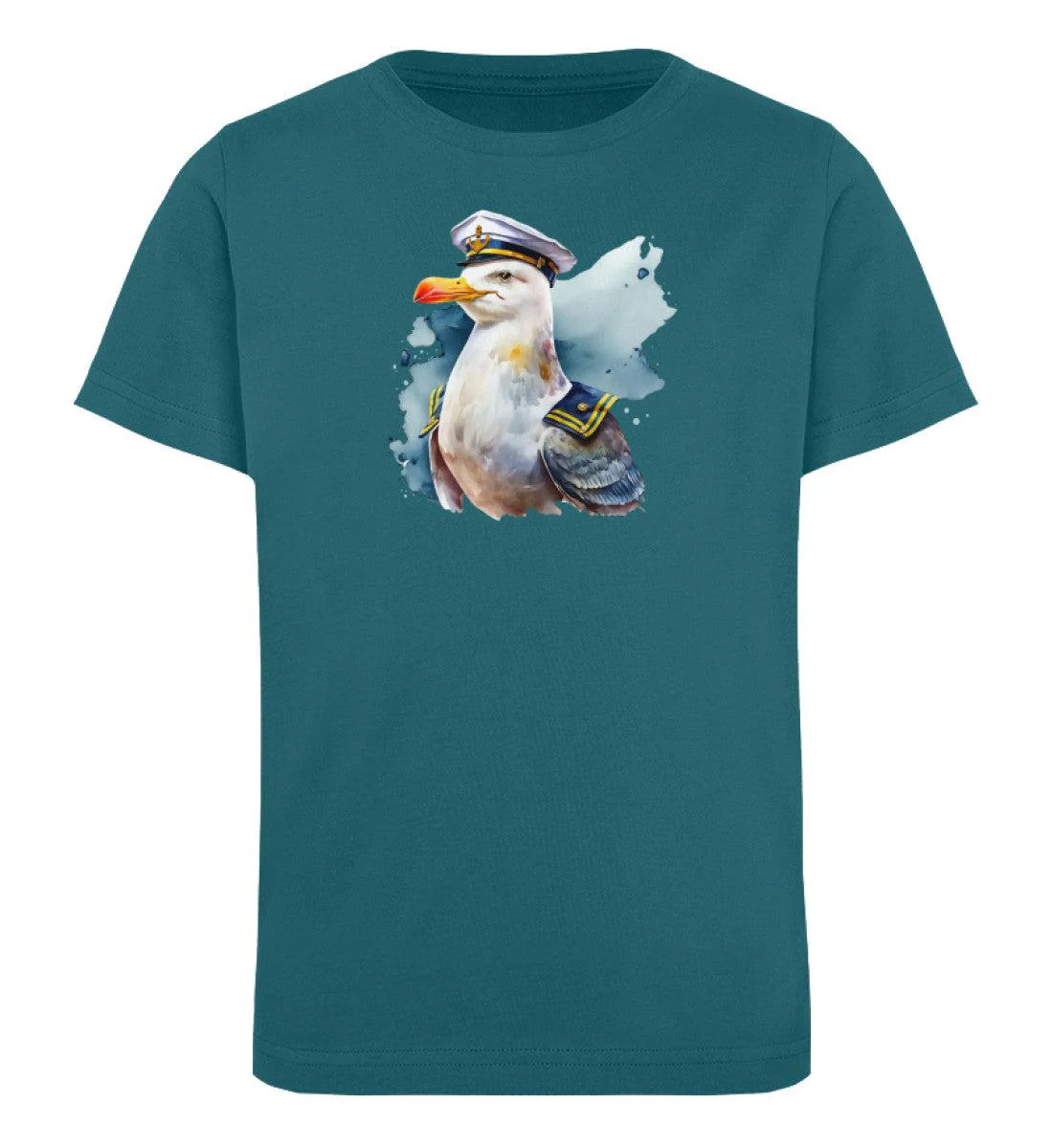 Kapitän Möwe   · Kinder Premium Bio T-Shirt - Image 3