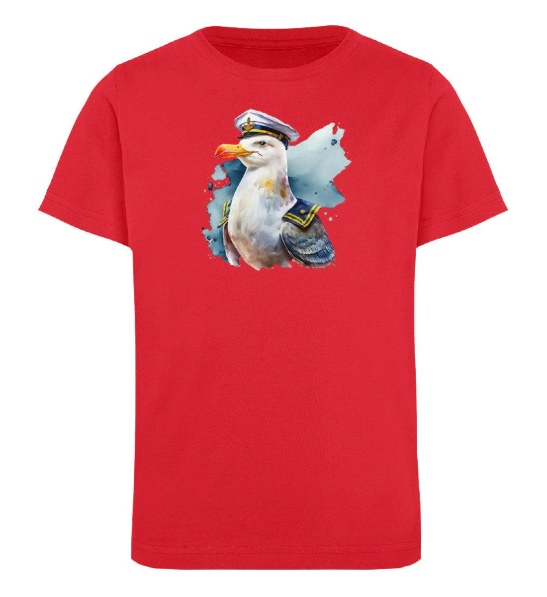 Kapitän Möwe   · Kinder Premium Bio T-Shirt - Image 4