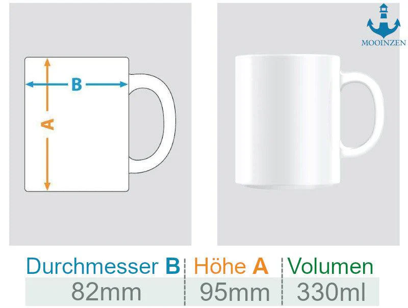 Kapitän Möwe · Keramik Tasse weiß - Image 3