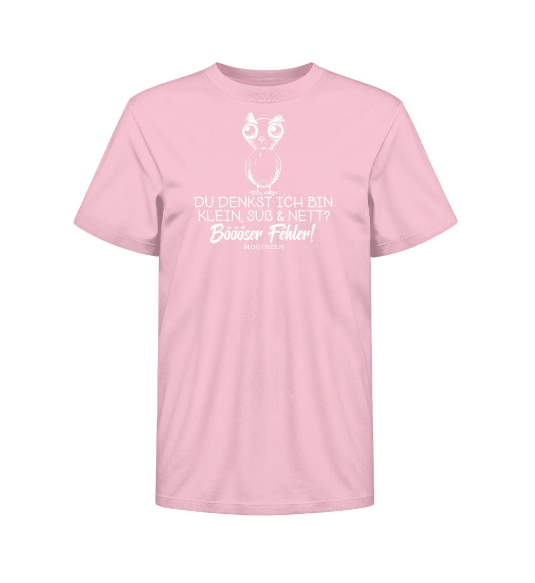 Klein, süß & nett böööser fehler · Kinder Premium Bio T-Shirt - Image 4