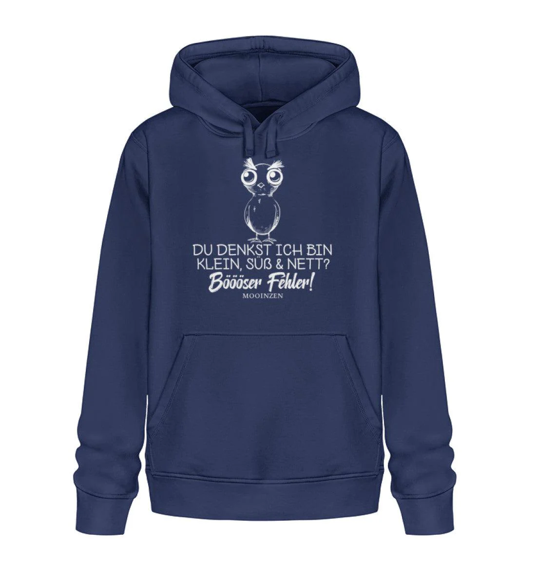 Klein, süß & nett böööser fehler  · Unisex Bio Hoodie - Image 2