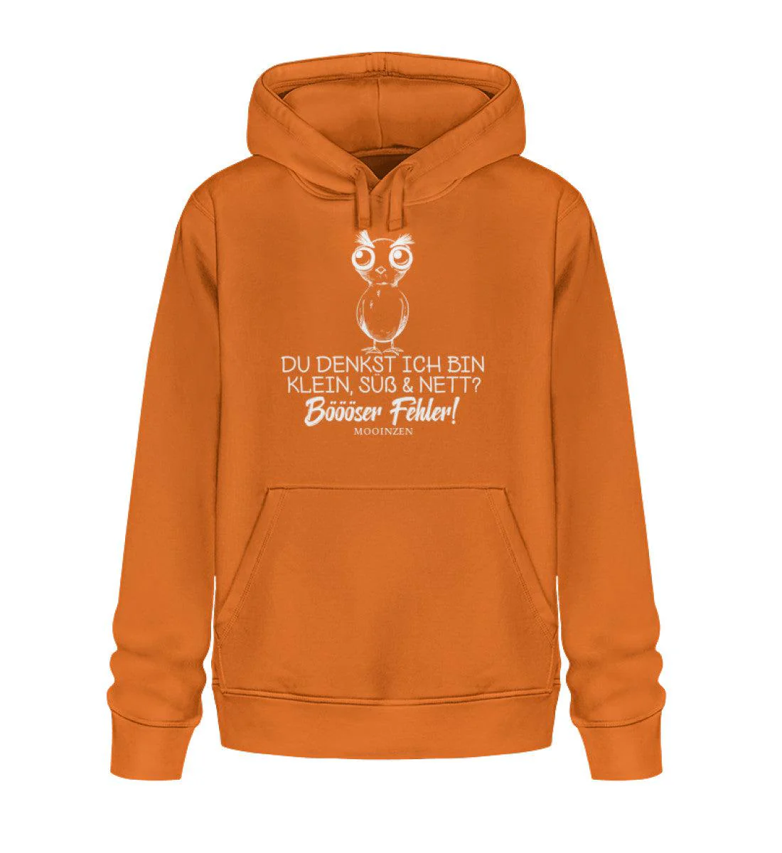 Klein, süß & nett böööser fehler  · Unisex Bio Hoodie - Image 5