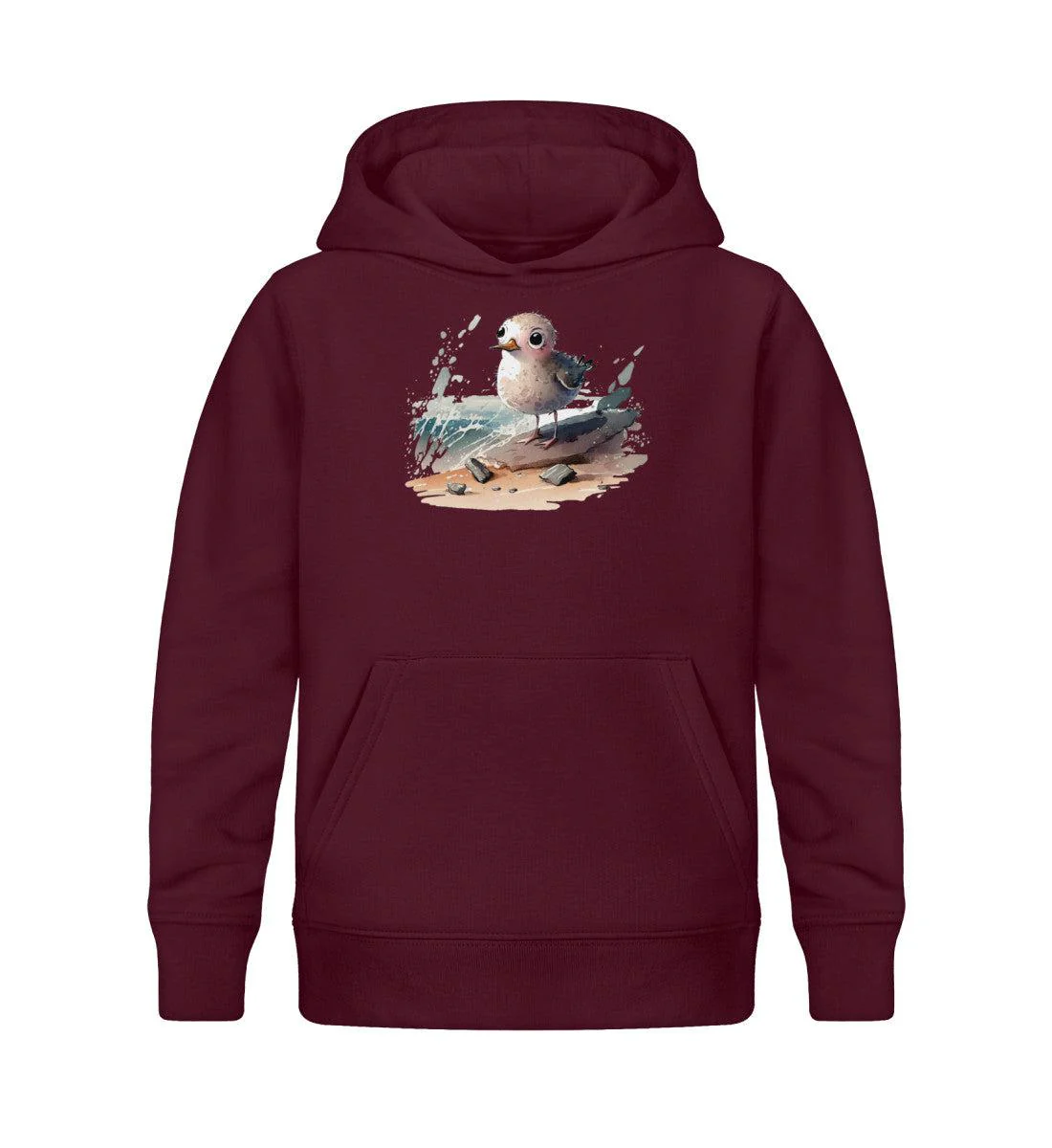Kleine Möwe · Kinder Premium Bio Hoodie - Image 4