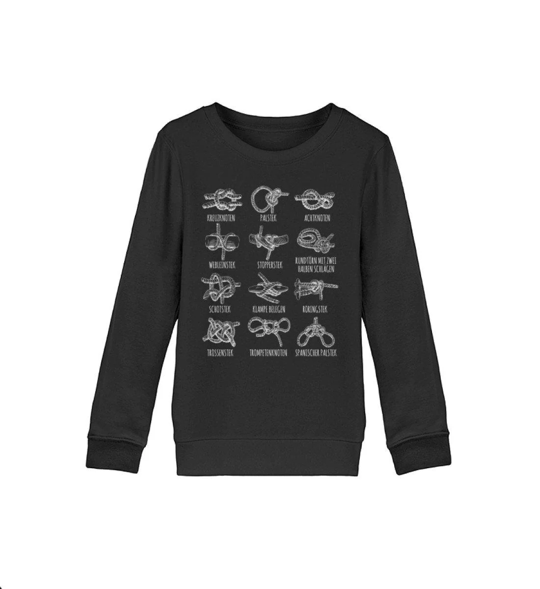 Knotenkunde · Kinder Premium Bio Sweatshirt