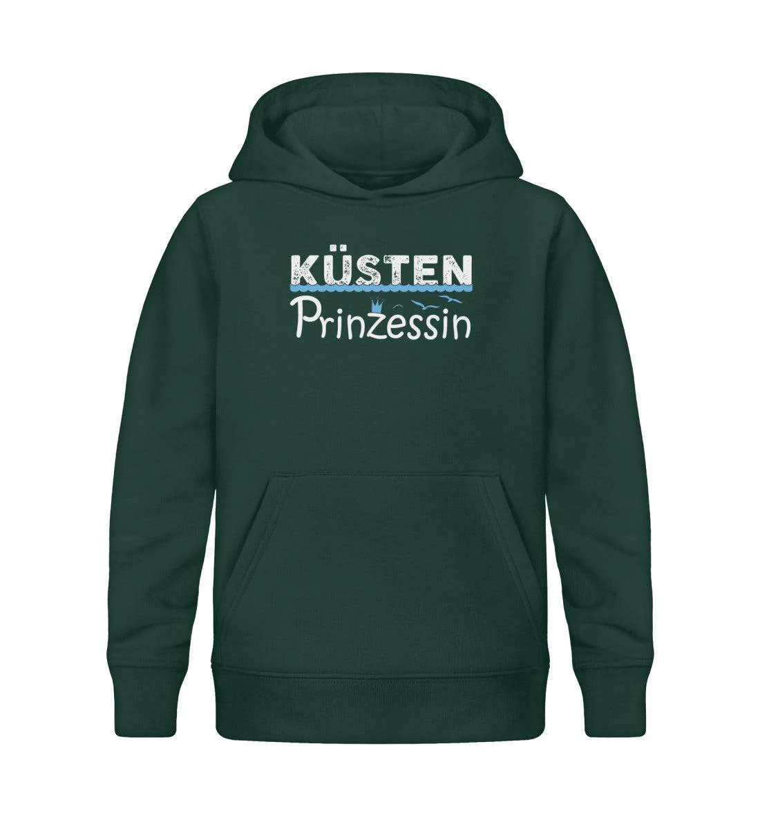 Küsten Prinzessin  · Kinder Premium Bio Hoodie - Image 3