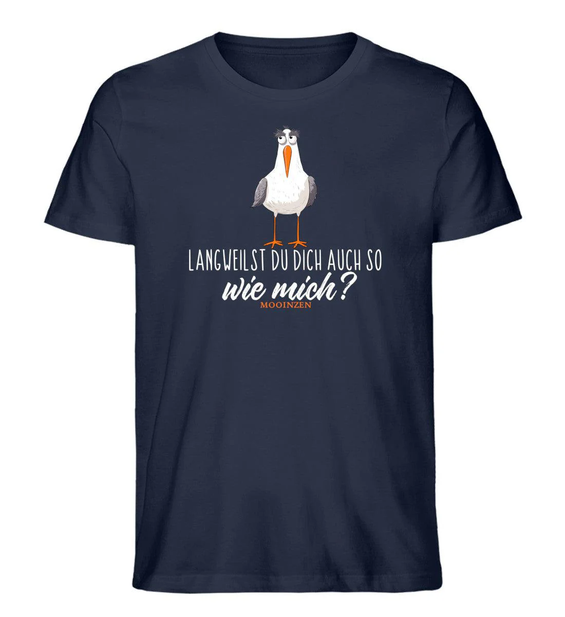 Langweilst du dich auch so wie mich? · Herren Premium Bio T-Shirt - Image 2