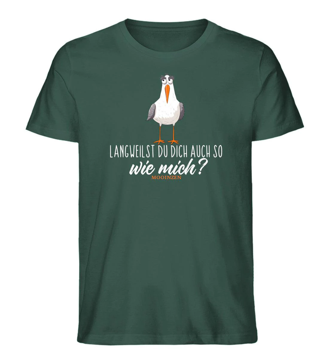 Langweilst du dich auch so wie mich? · Herren Premium Bio T-Shirt - Image 5