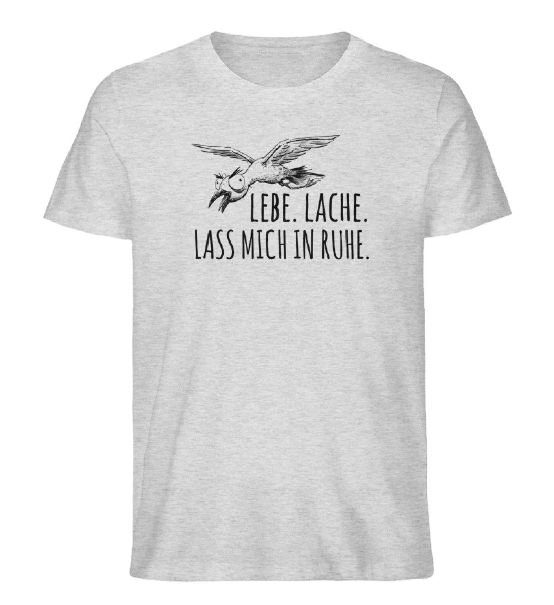 Lebe Lache Lass mich in ruhe · Herren Premium Bio T-Shirt - Image 3