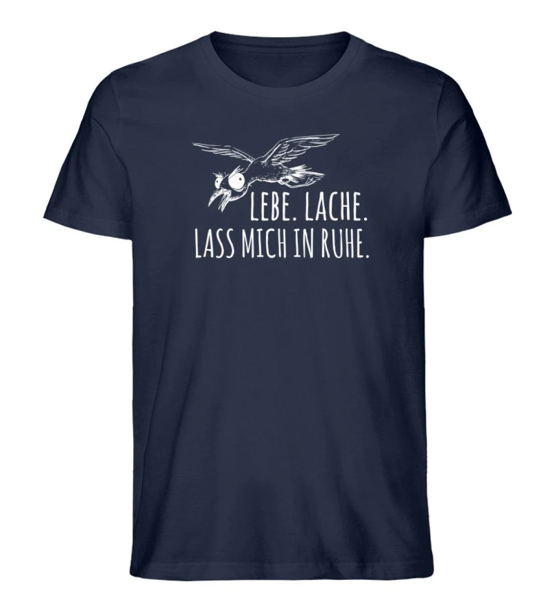 Lebe Lache Lass mich in ruhe · Herren Premium Bio T-Shirt - Image 3