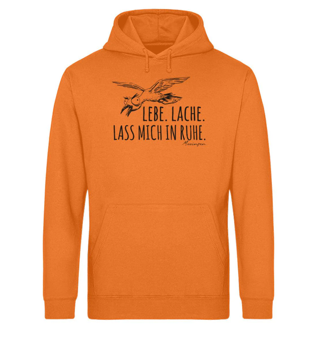 Lebe Lache Lass mich in Ruhe · Unisex Bio Hoodie - Image 6