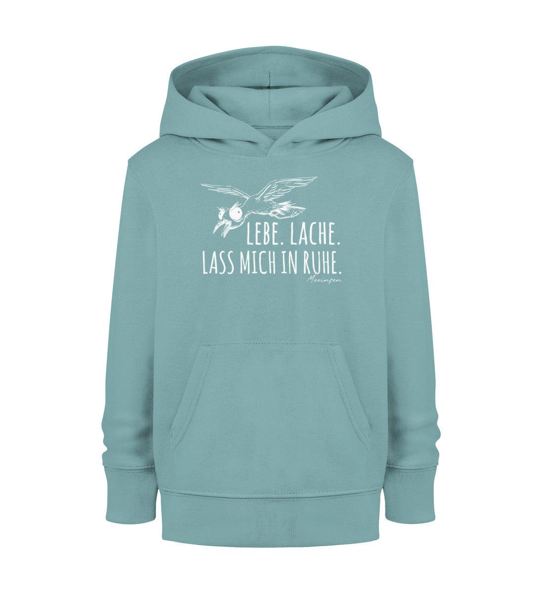 Lebe Lache Lasse mich in Ruhe · Kinder Premium Bio Hoodie - Image 3