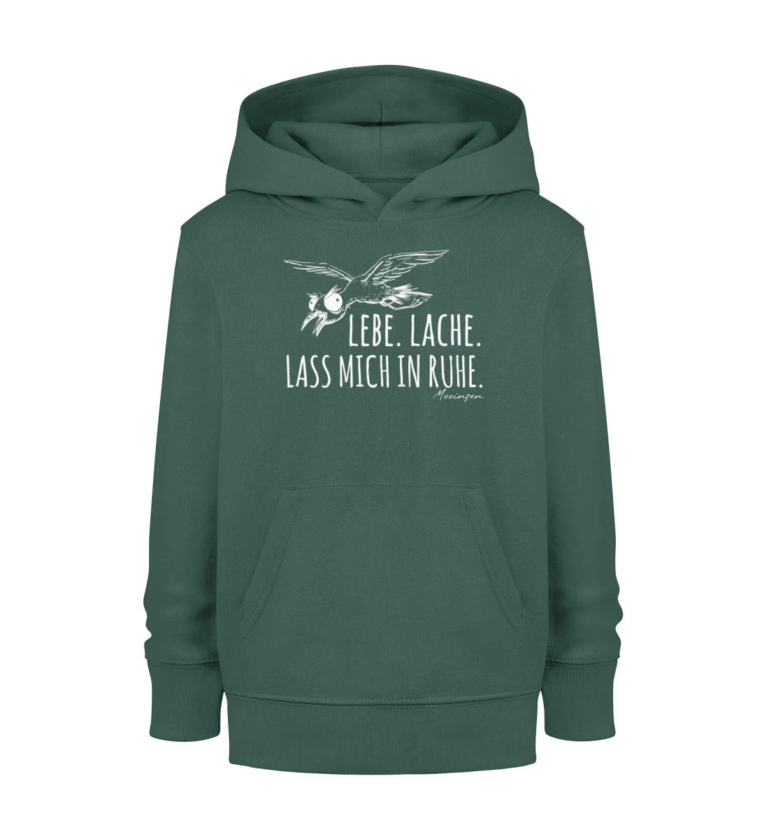 Lebe Lache Lasse mich in Ruhe · Kinder Premium Bio Hoodie - Image 4